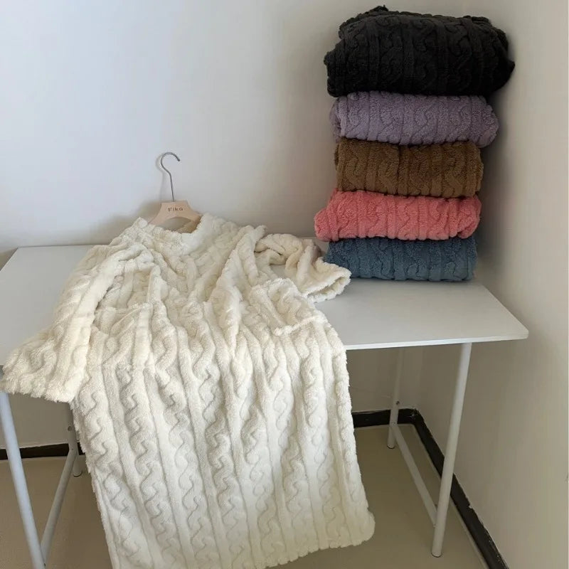 Robe de Nuit en Flanelle ULTRA CHAUDE