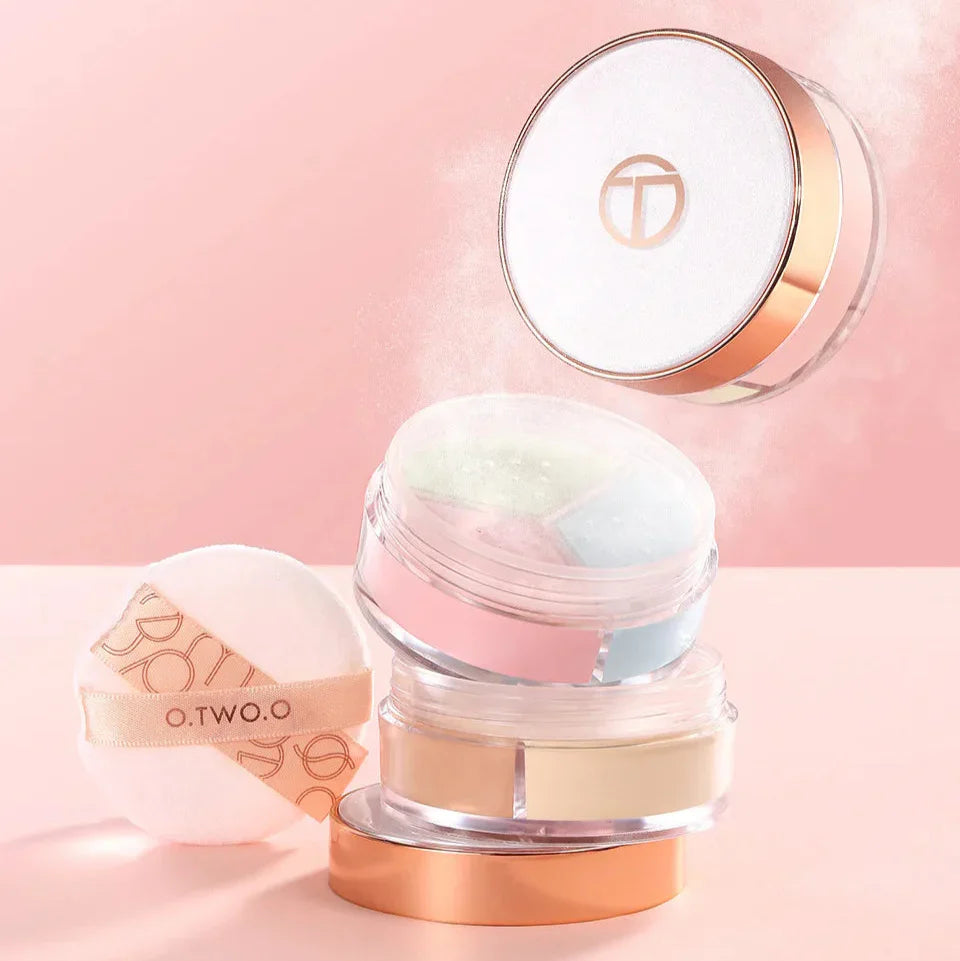 Poudre de Maquillage Correctrice Anti-rougeur