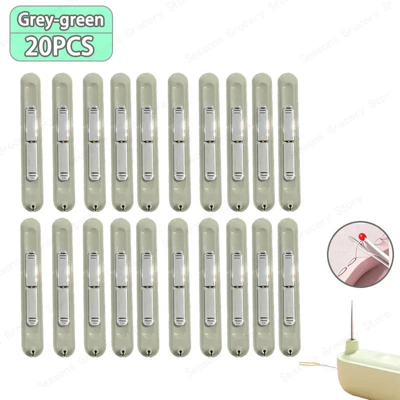 Outil de Couture 2-en-1 – Enfile-Aiguille & Découseur – Accessoire Pratique pour Couture, Broderie & Point de Croix - 3 ACHETÉS = 1 OFFERT