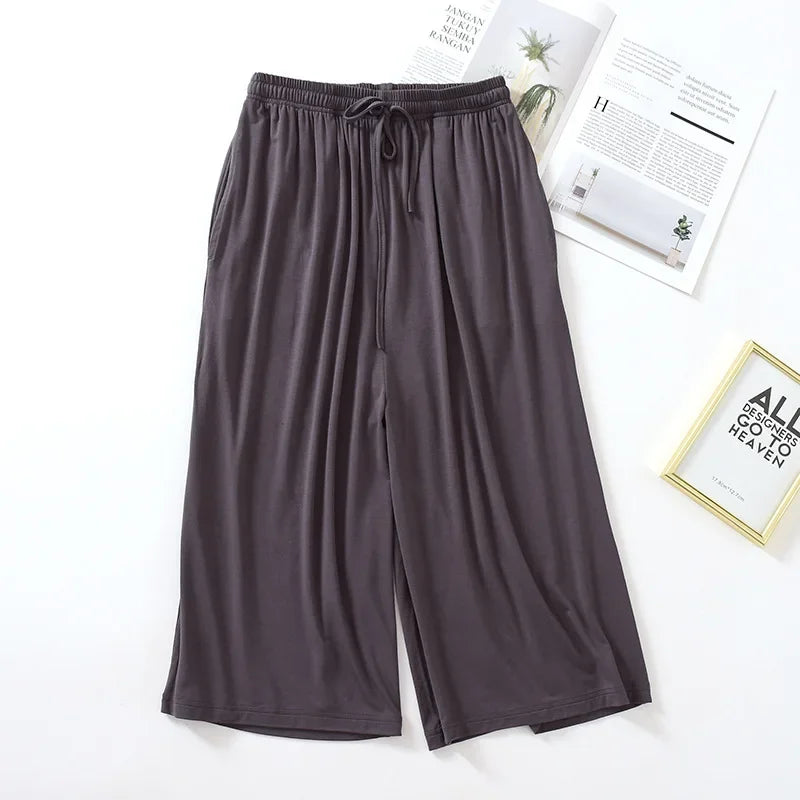 Pantalon à Taille élastique, léger et ample - Femme