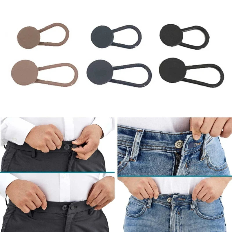 Lot de 10 Boutons d'extension de pantalon