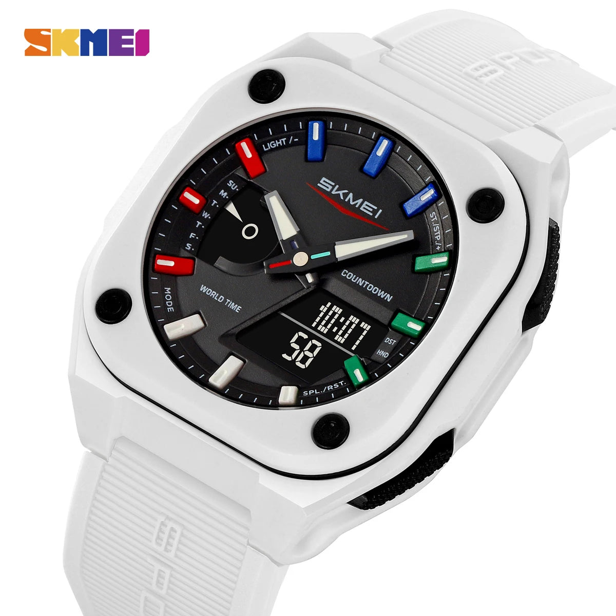 Montre sport multifonction étanche à quartz