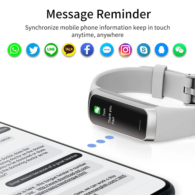Montre Connectée AMOLED 2024 – Smartwatch Étanche avec Suivi Sport et Fréquence Cardiaque