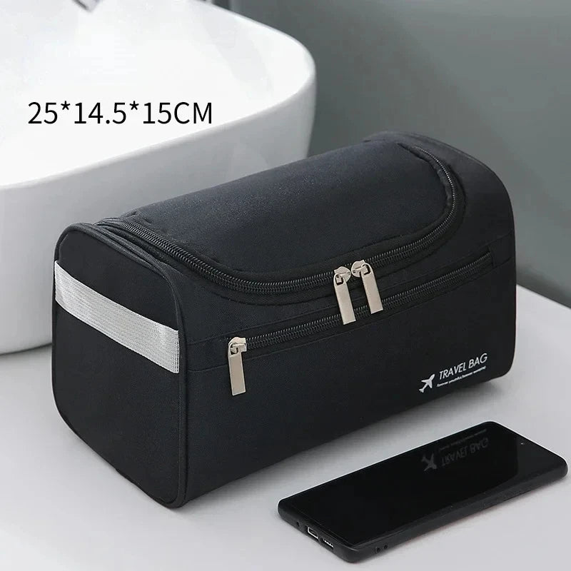 Trousse de Toilette Suspendue – Style Vintage & Pratique