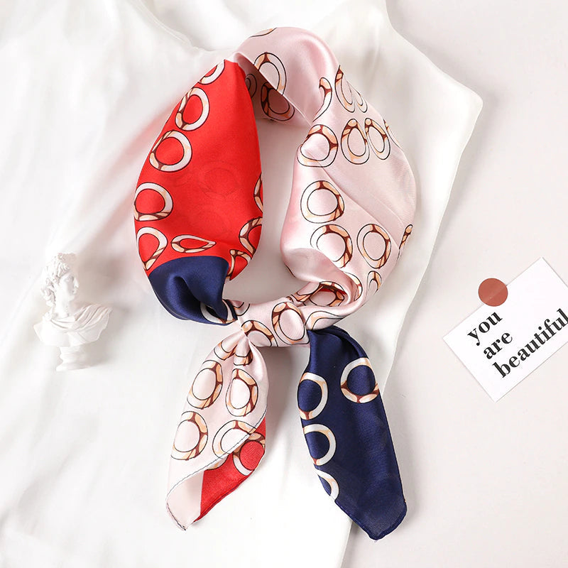 Foulard en soie - Différents imprimés