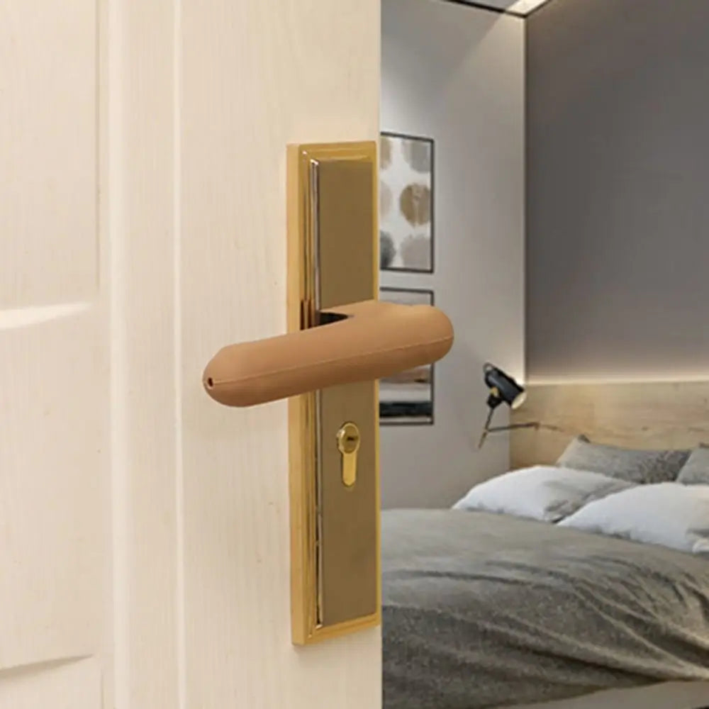 Housse de Poignée de Porte en Silicone – Manchon Antidérapant, Silencieux et Anti-Collision pour Maison