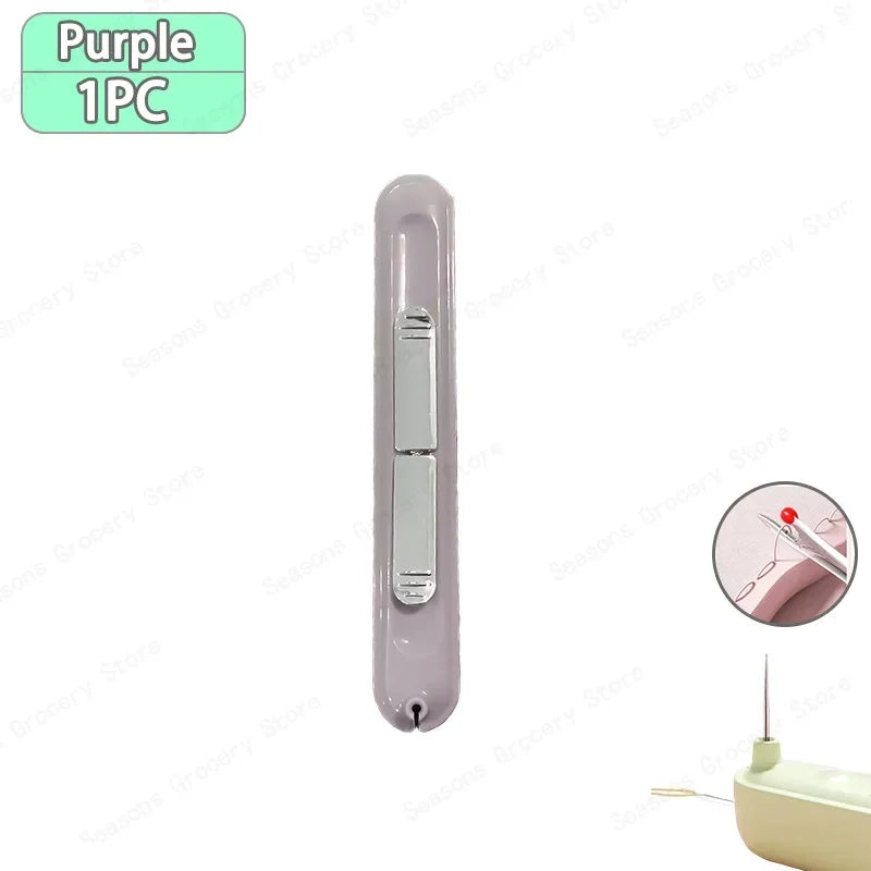 Outil de Couture 2-en-1 – Enfile-Aiguille & Découseur – Accessoire Pratique pour Couture, Broderie & Point de Croix - 3 ACHETÉS = 1 OFFERT