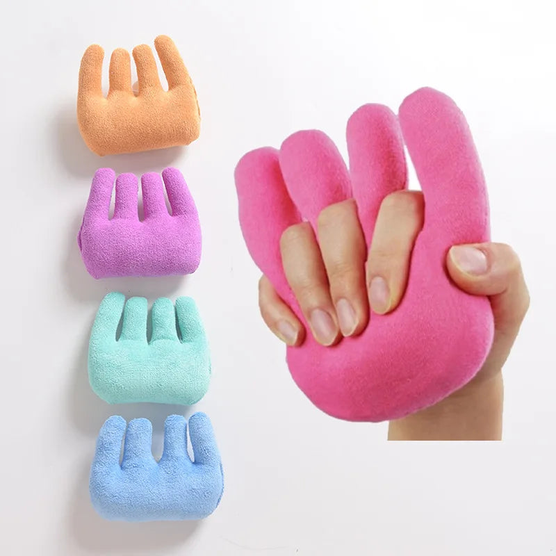 Coussin de Rééducation de la Main avec Séparateur de Doigts – Arthrose, Rééducation Musculaire et Post-Opératoire