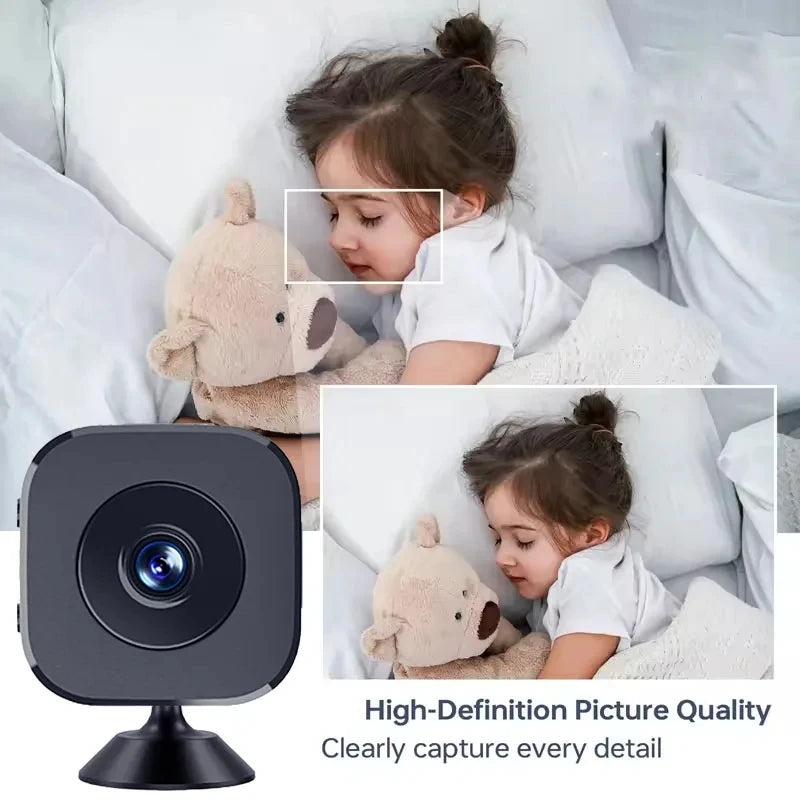 Mini Caméra Intelligente – Vision Nocturne & Détection