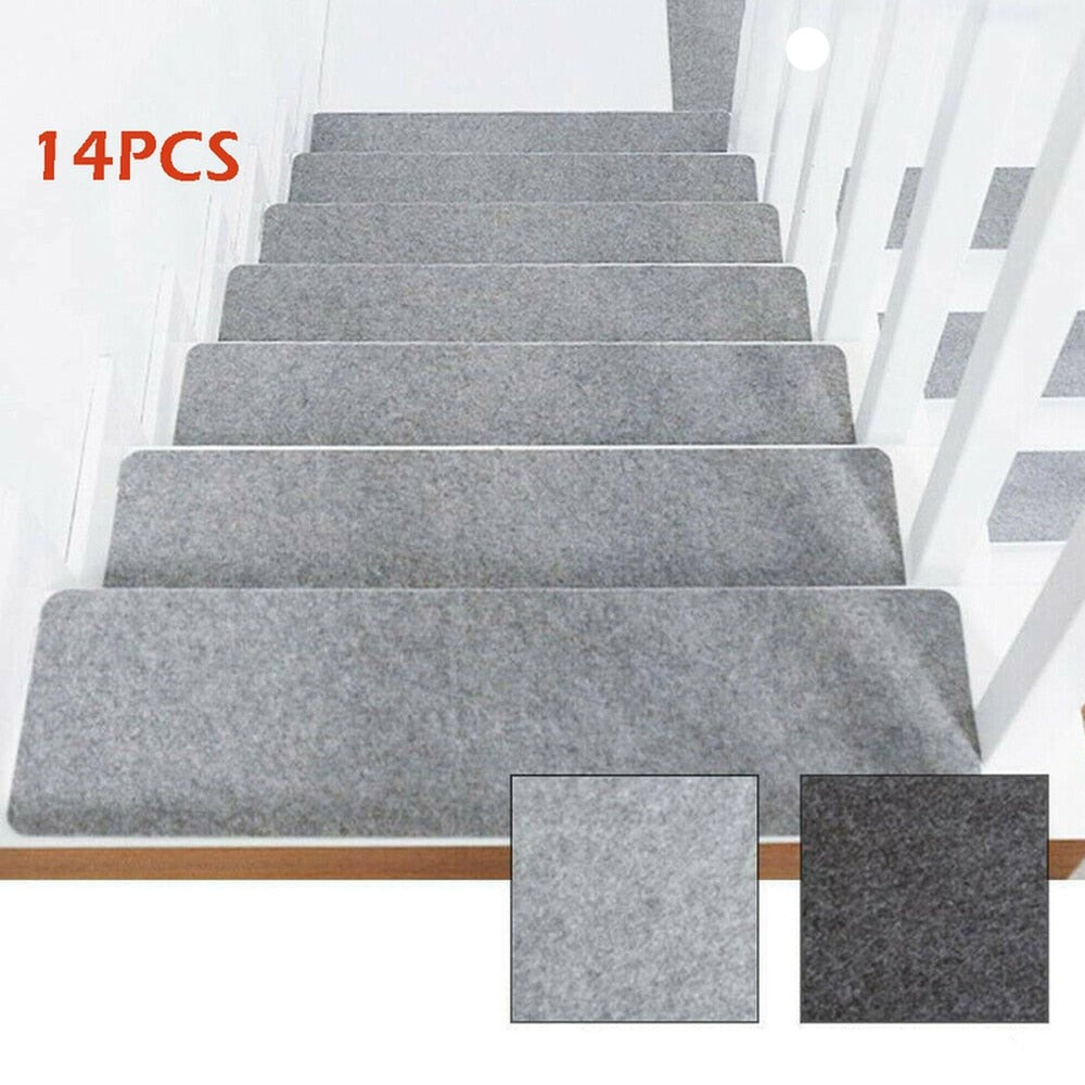 14x Tapis de sol antidérapants pour escaliers