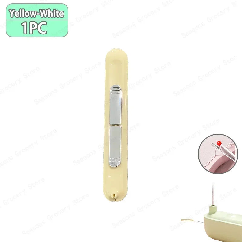 Outil de Couture 2-en-1 – Enfile-Aiguille & Découseur – Accessoire Pratique pour Couture, Broderie & Point de Croix - 3 ACHETÉS = 1 OFFERT