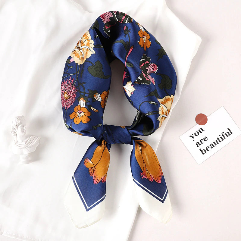 Foulard en soie - Différents imprimés