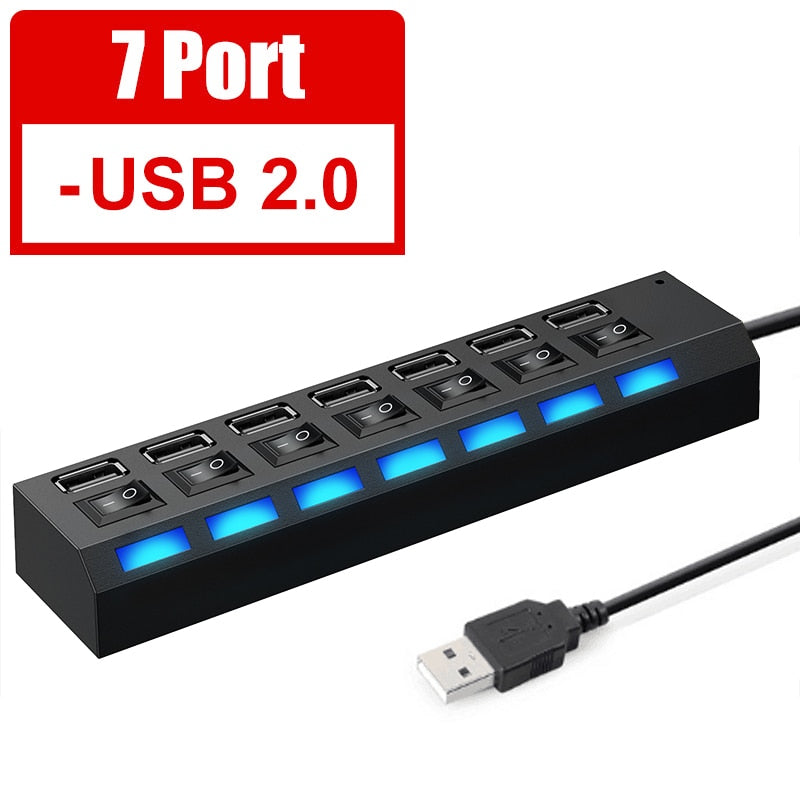 Hub multi USB haut débit 3.0