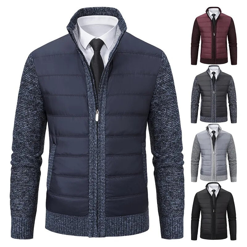 Cardigan matelassé pour homme