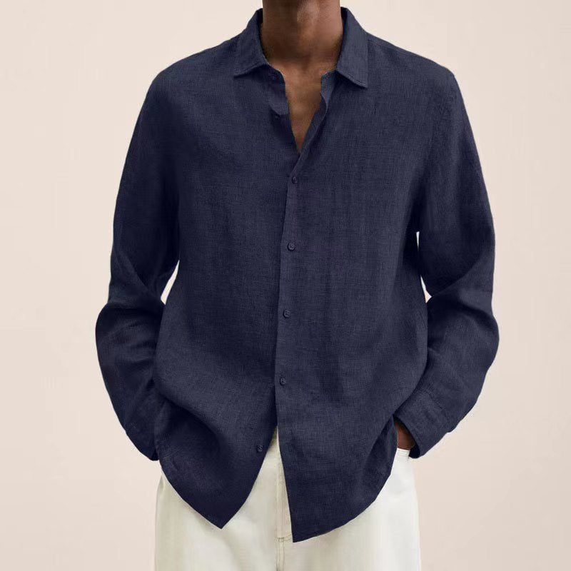 Chemise en lin pour homme