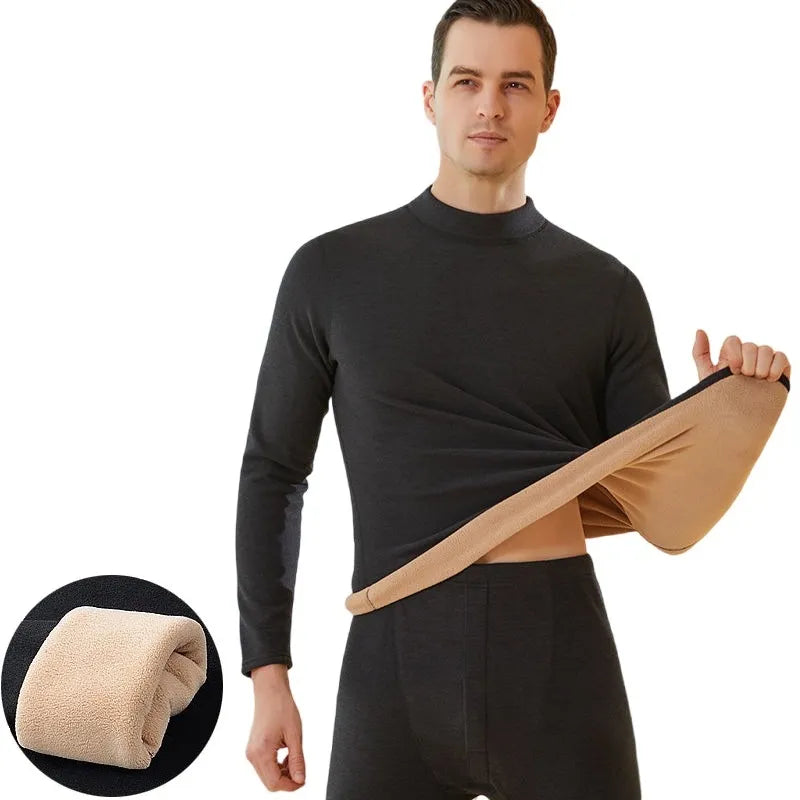 Sous-vêtements thermiques 2PCS Doublure polaire - Homme