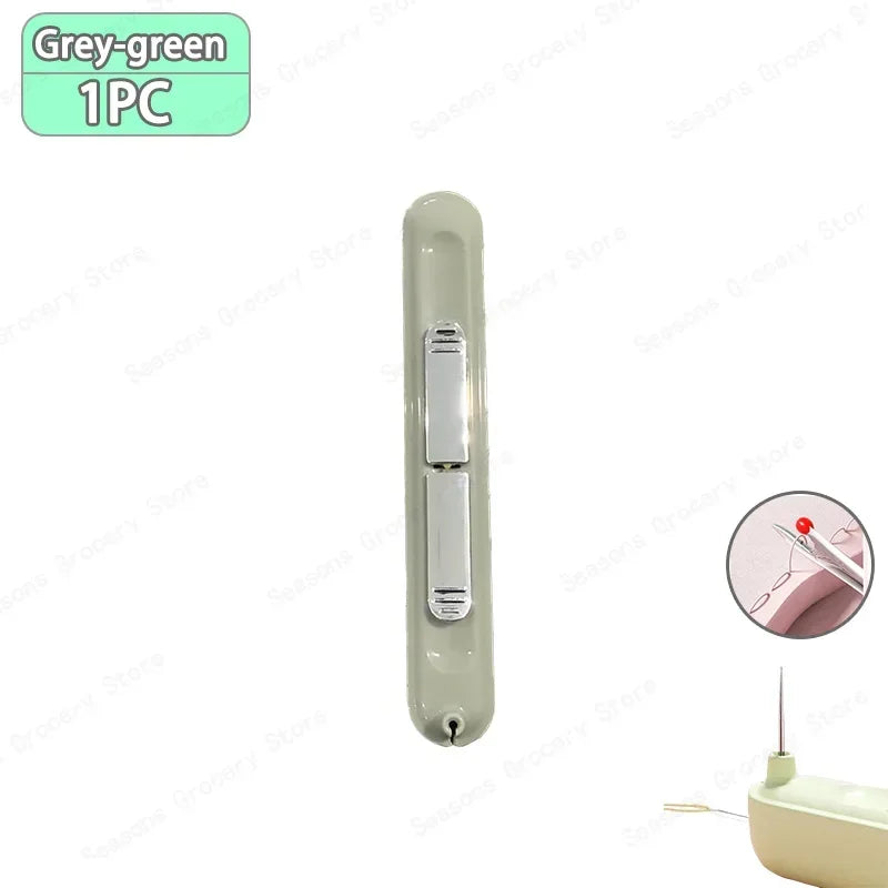 Outil de Couture 2-en-1 – Enfile-Aiguille & Découseur – Accessoire Pratique pour Couture, Broderie & Point de Croix - 3 ACHETÉS = 1 OFFERT