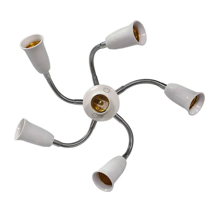 Adaptateur Ampoule E27 Multi-Direction - 3 à 5 Voies