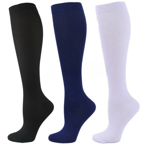 Lot de 3 Chaussettes Médicales montantes de compression