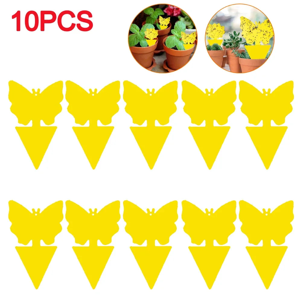 Pièges Jaunes Anti-Insectes Double Face - 50 pcs