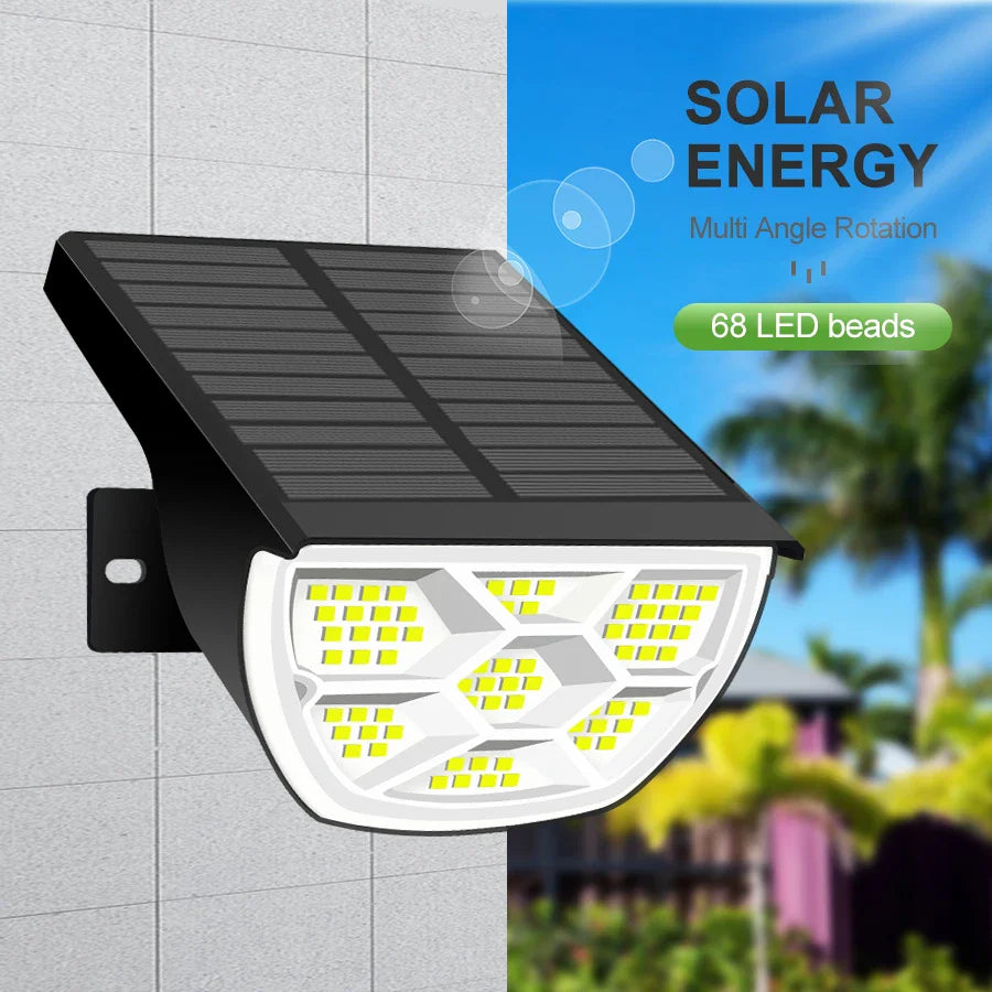 Projecteur LED Solaire pour Jardin et extérieur