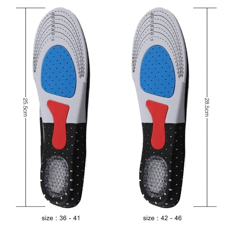 Semelles orthopédiques à Gel