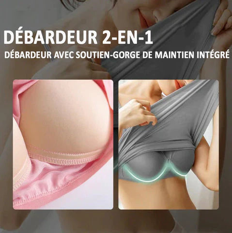 TOPBRA - Débardeur avec soutien-gorge intégré