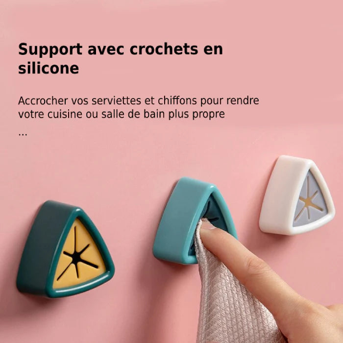 5 X Porte serviette pratique