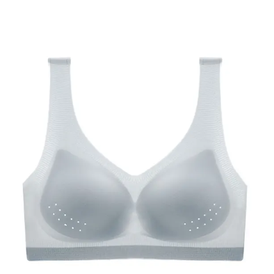 Brassière en Soie Glacée sans couture & 100% respirante